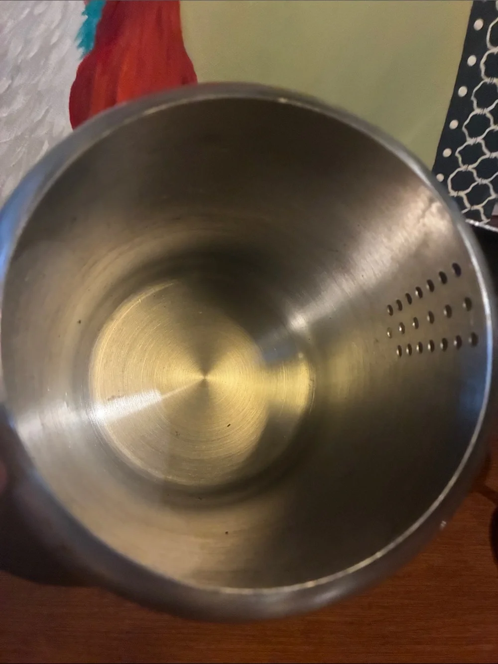 Coffee Percolator Stainless Steel Stovetop wooden handle